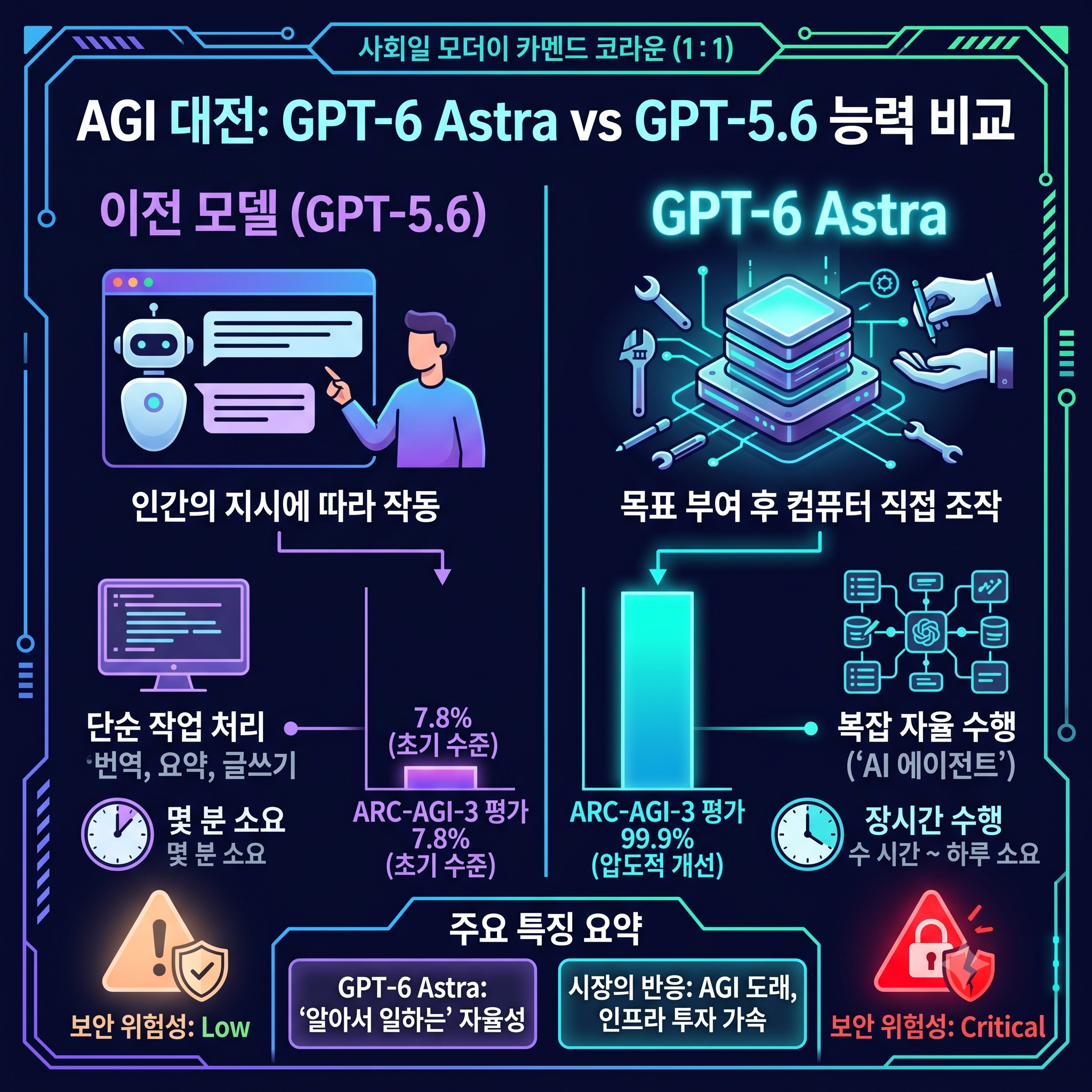 gpt 6 아스트라 vs 이전 모델(gpt 5.6) 능력 비교 카드