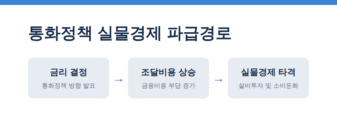 금리 인상보다 무서운 내년의 경고음 통화정책 실물경제 파급경로 - 금리 인상