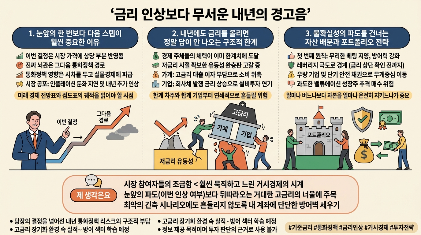 금리 인상보다 무서운 내년의 경고음 금리 인상보다 무서운 내년의 경고음