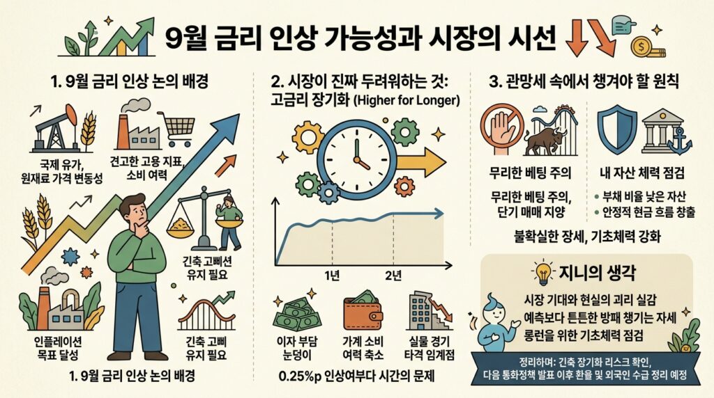 9월 금리 인상 가능성과 시장의 시선 infographic x eazvu15vc c8c227e9