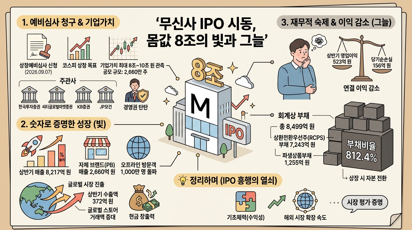 무신사 IPO 시동, 몸값 8조의 빛과 그늘 무신사 IPO 시동, 몸값 8조의 빛과 그늘